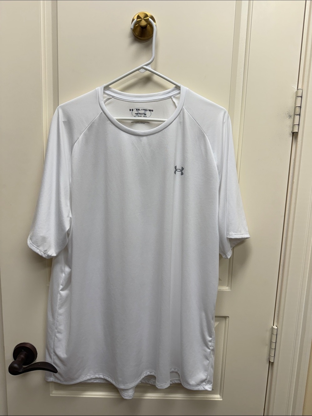 Under Armour White Men’s Short Sleeve Performance Tee
